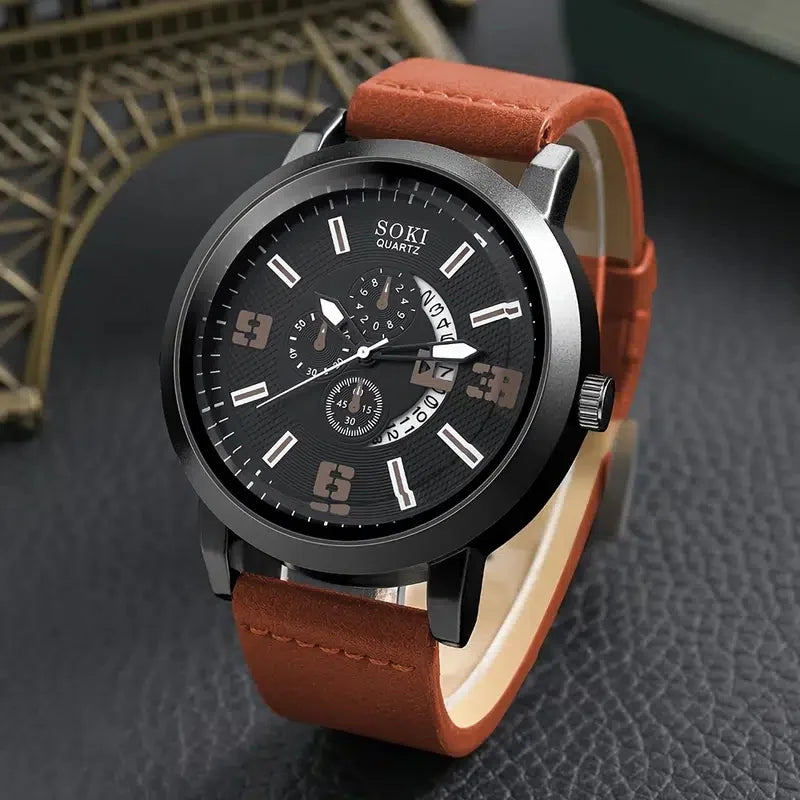 Quartz Wristwatch Set - Trunkdudez