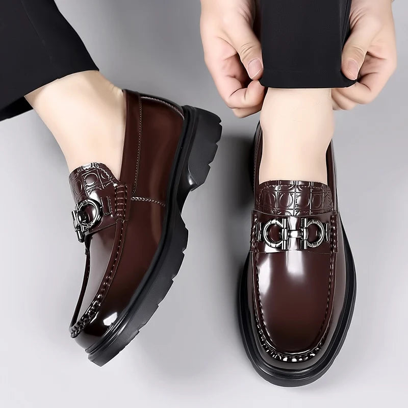 Leather Loafer Business Shoes - Trunkdudez