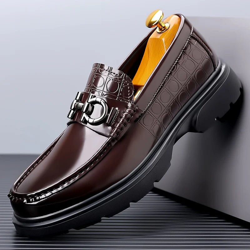 Leather Loafer Business Shoes - Trunkdudez
