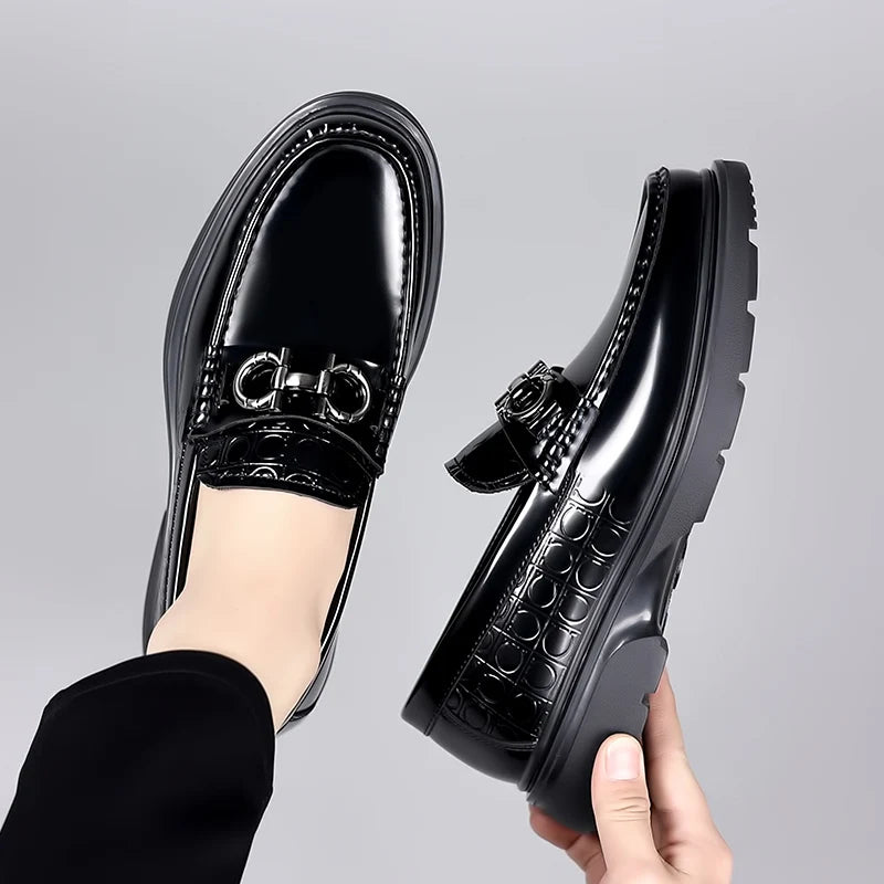 Leather Loafer Business Shoes - Trunkdudez