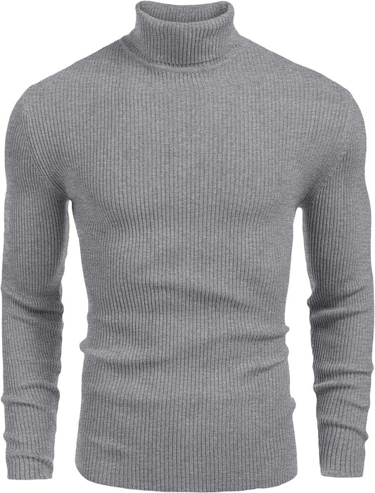 Slim Fit Knitted Turtleneck