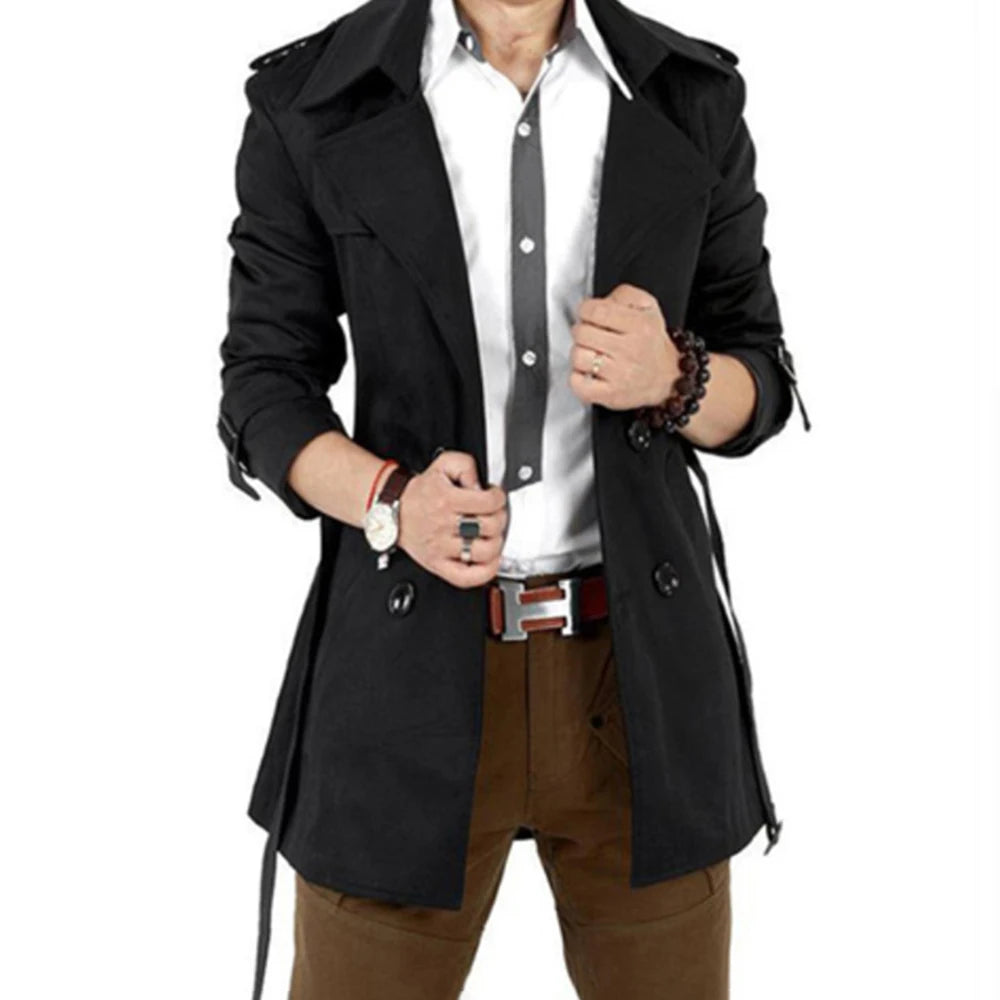 Mid-Length Trench Coat