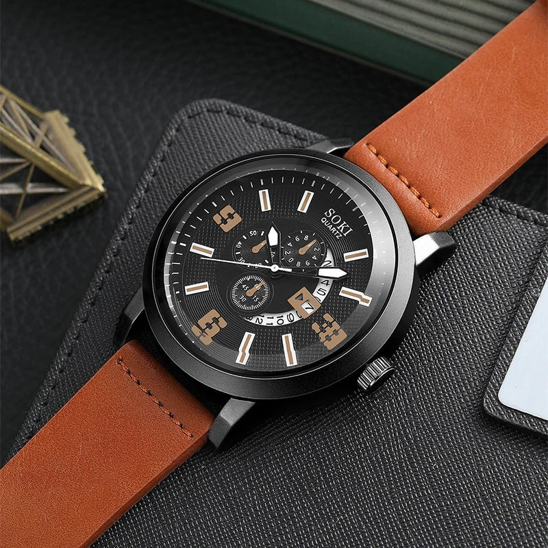 Quartz Wristwatch Set - Trunkdudez
