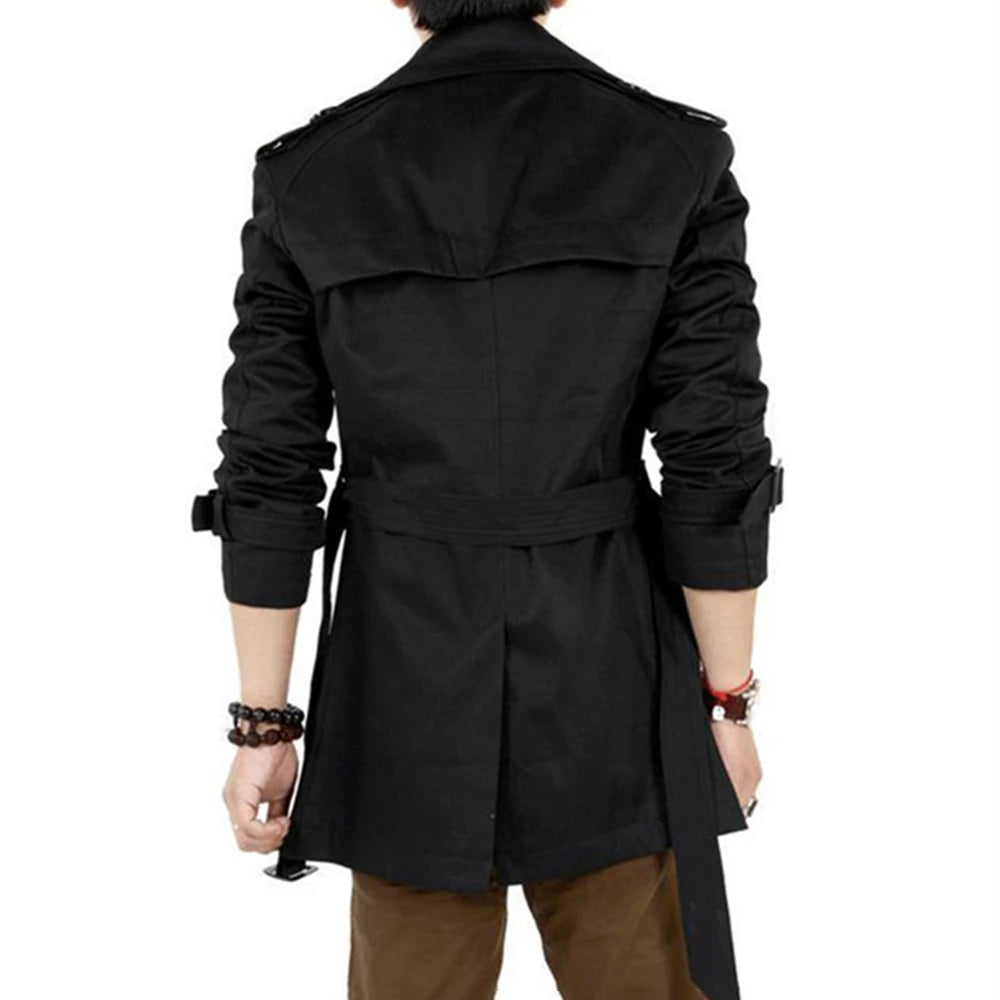 Mid-Length Trench Coat