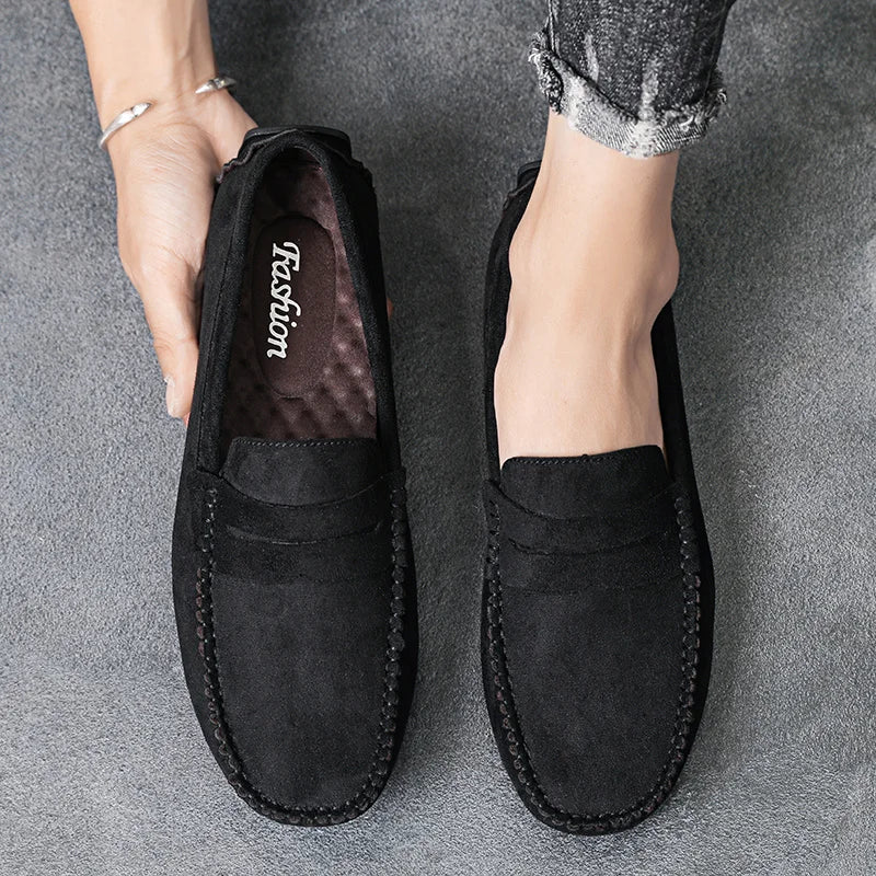 Suede Moccasins