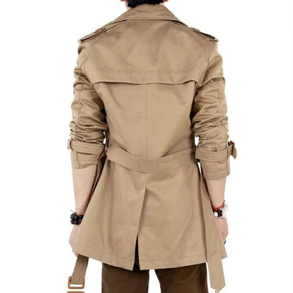 Mid-Length Trench Coat