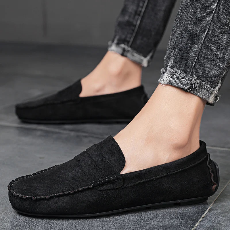 Suede Moccasins