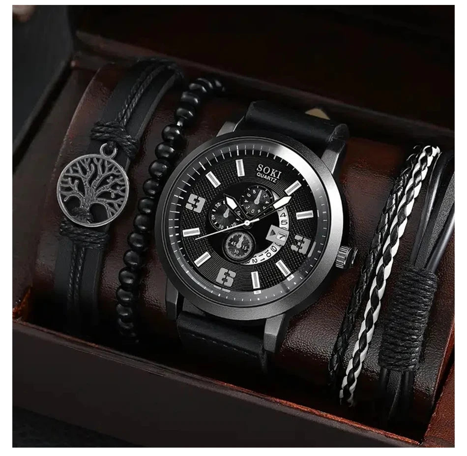 Quartz Wristwatch Set - Trunkdudez
